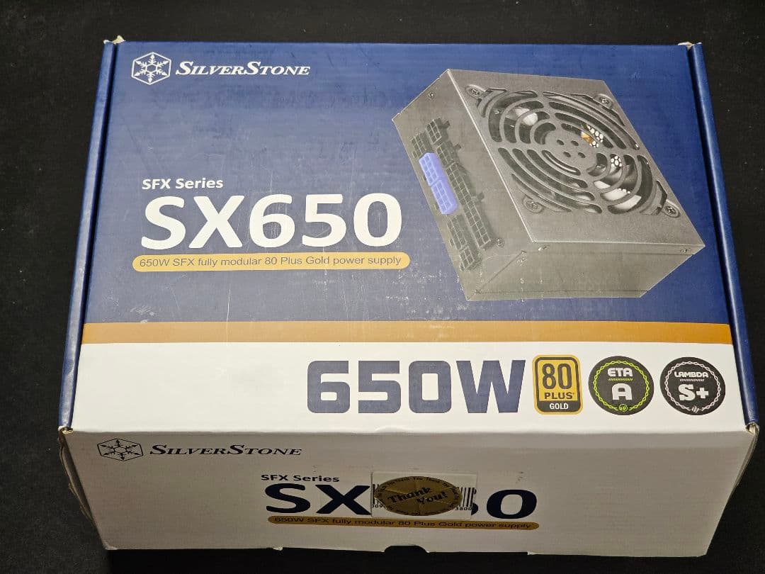 Silverstone SFX電源 650W SST-SX650-G-Rev
