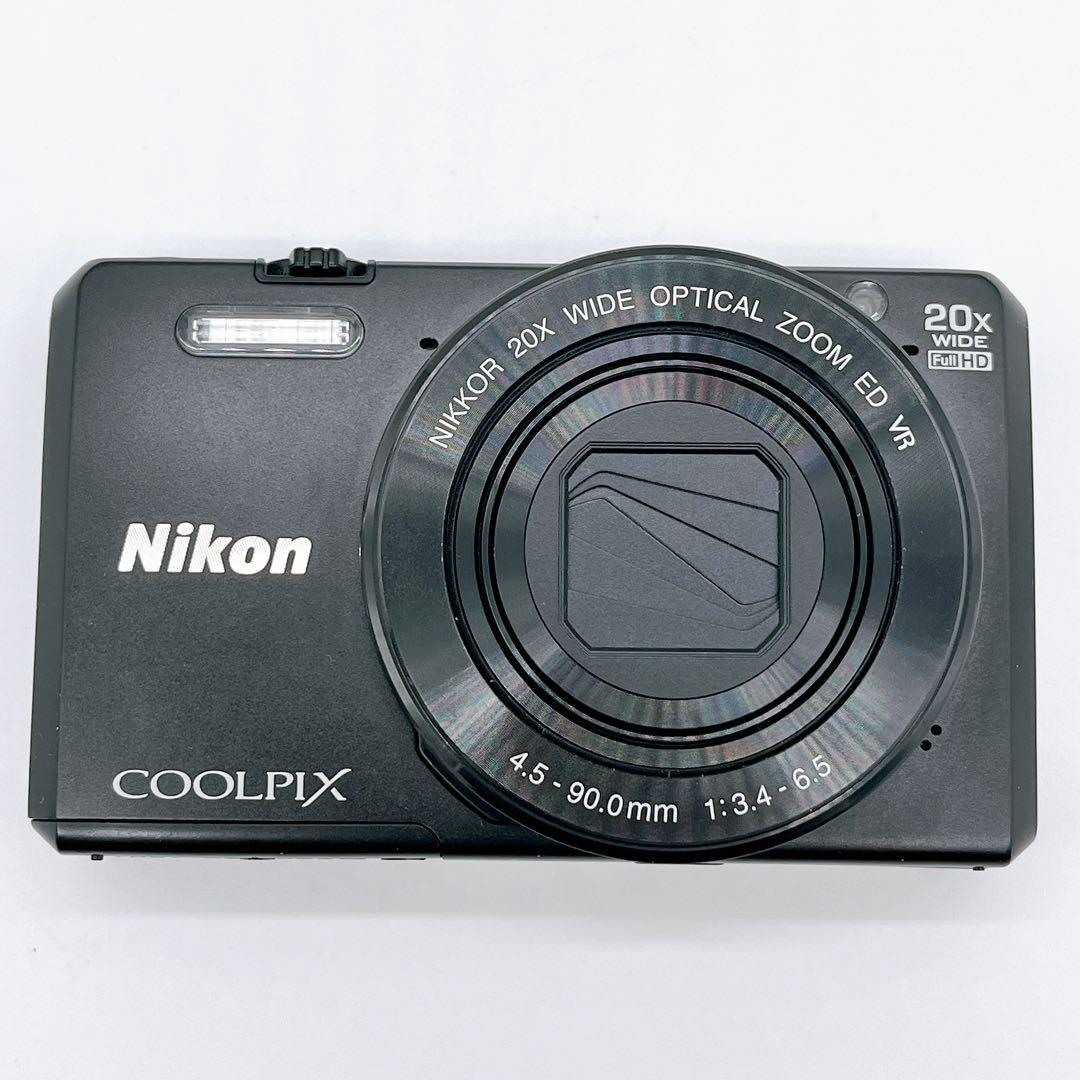 【極美品】NIKON COOLPIX S7000 Wi-Fi ブラック オールド