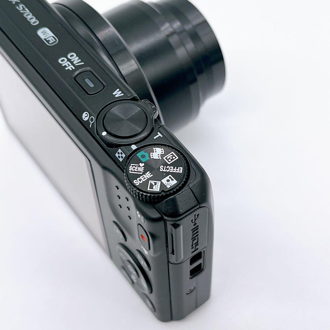 【極美品】NIKON COOLPIX S7000 Wi-Fi ブラック オールド