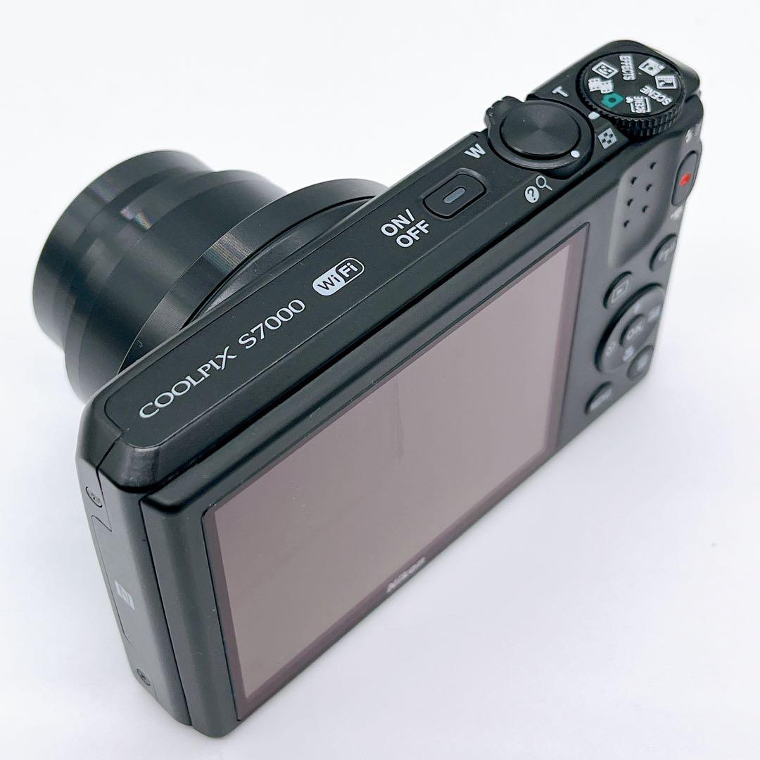 【極美品】NIKON COOLPIX S7000 Wi-Fi ブラック オールド