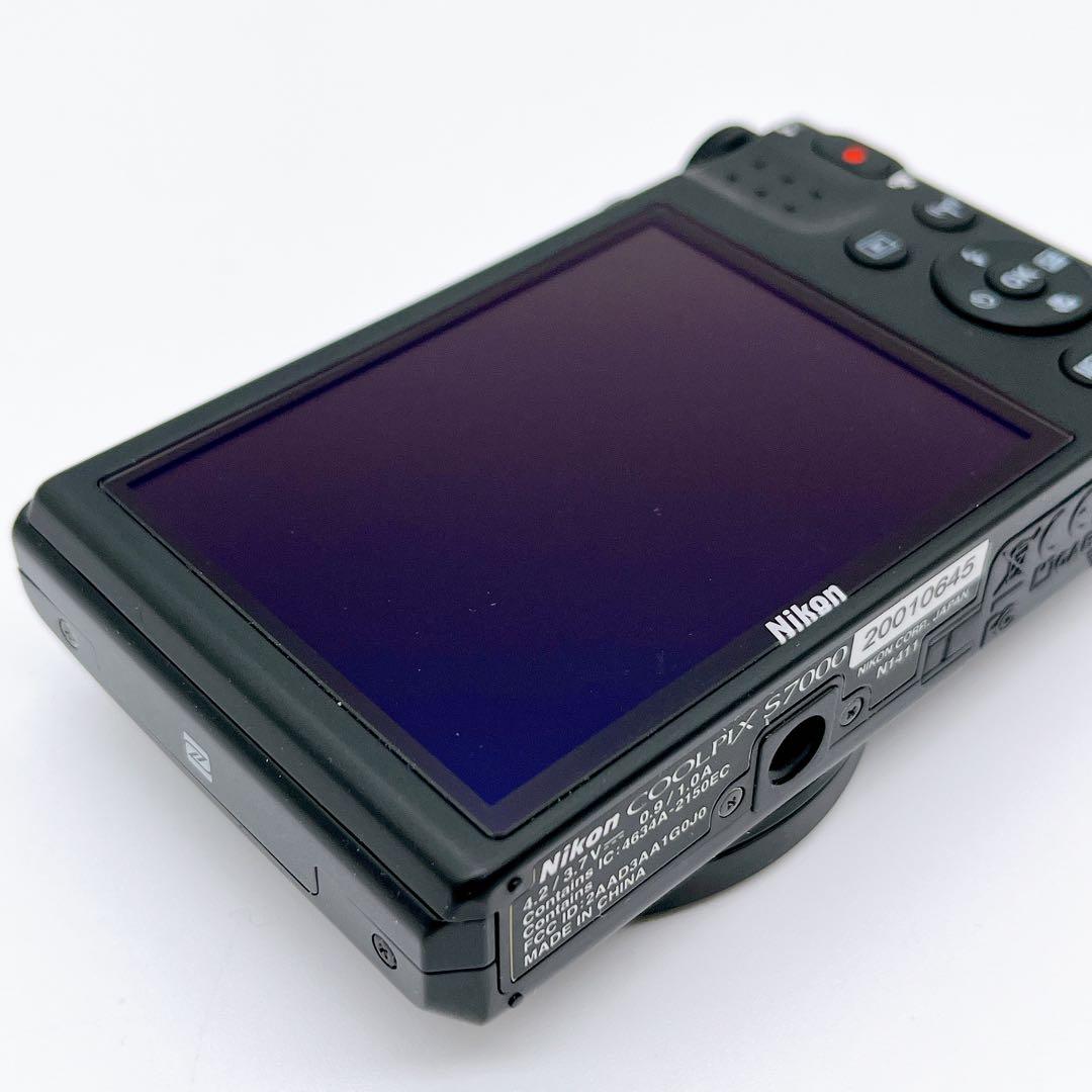 【極美品】NIKON COOLPIX S7000 Wi-Fi ブラック オールド