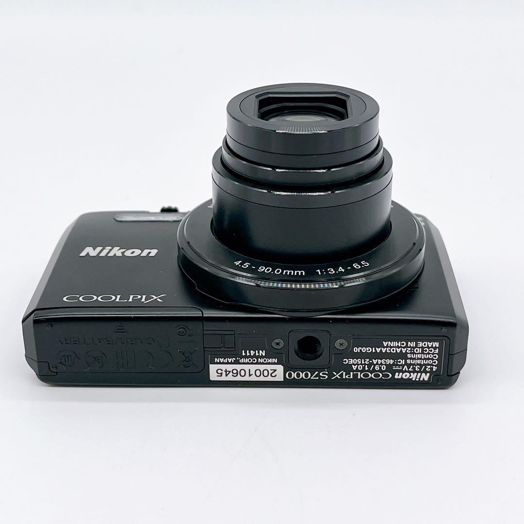 【極美品】NIKON COOLPIX S7000 Wi-Fi ブラック オールド