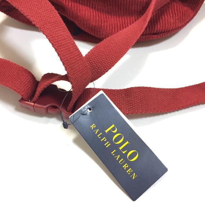 新品 タグ付き ポロラルフローレン コーデュロイ ウエストパック ウエストバッグ