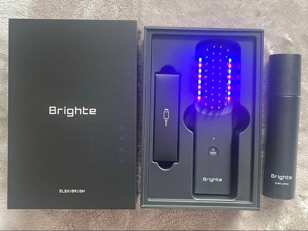 Brighte ELEKI BRUSH エレキブラシ【化粧水付】