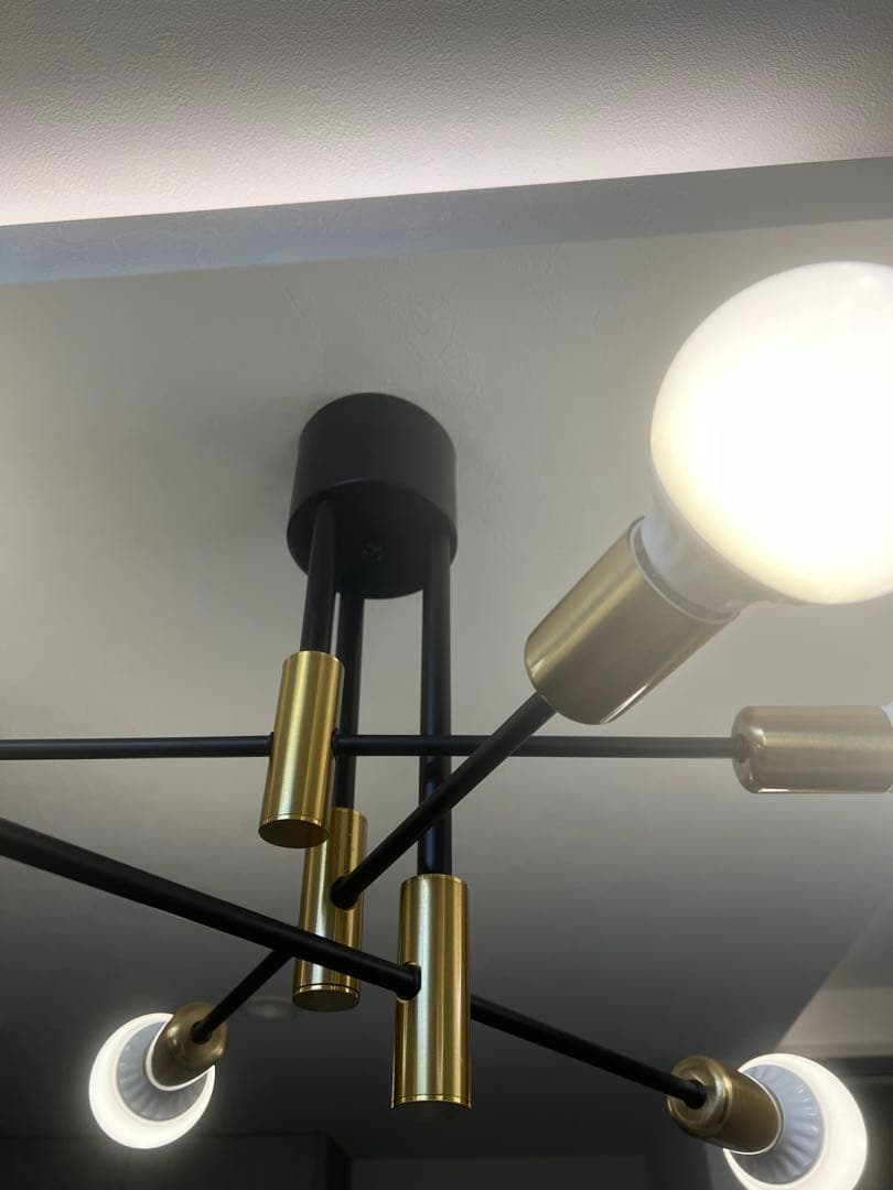 m*o様 引掛シーリング用 3色LED電球付きスパゲッティスタイルシーリングライ