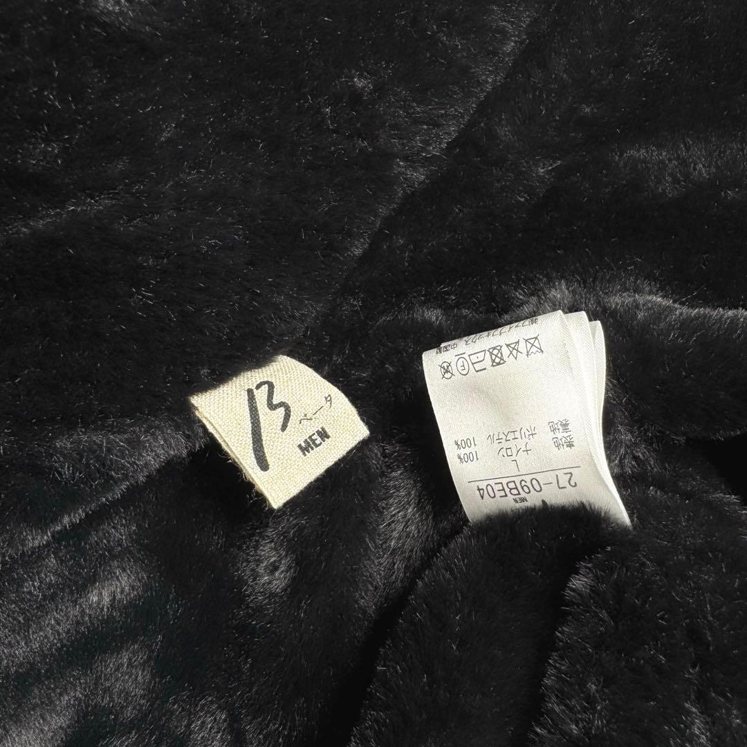 β MEN｜未使用タグ付き裏ボアライトナイロンタフタブルゾンLベータメン