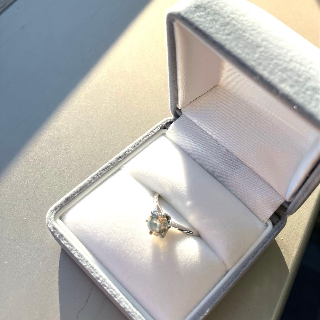 新品1.0カラット 定価12万円ダイヤモンドプラチナリング BS日テレ購入