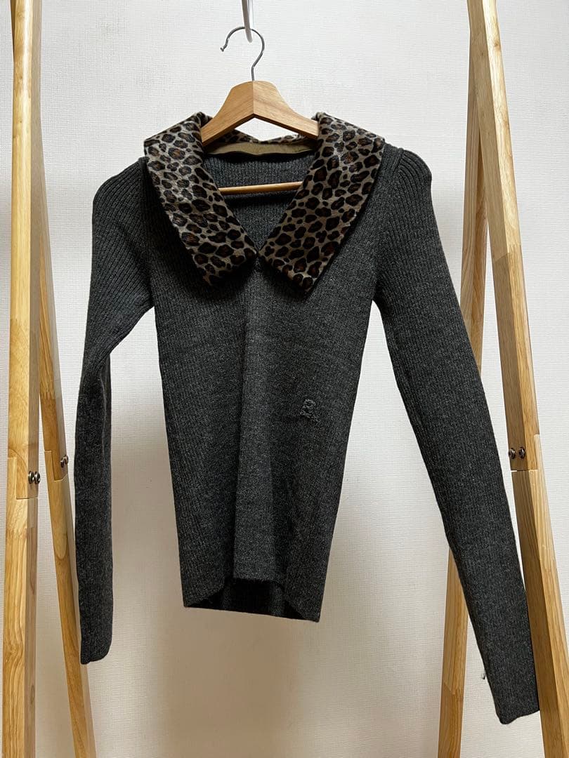 【即納】Bibiy. ビビィCHER LEOPARD KNIT