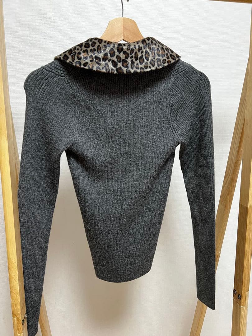 【即納】Bibiy. ビビィCHER LEOPARD KNIT