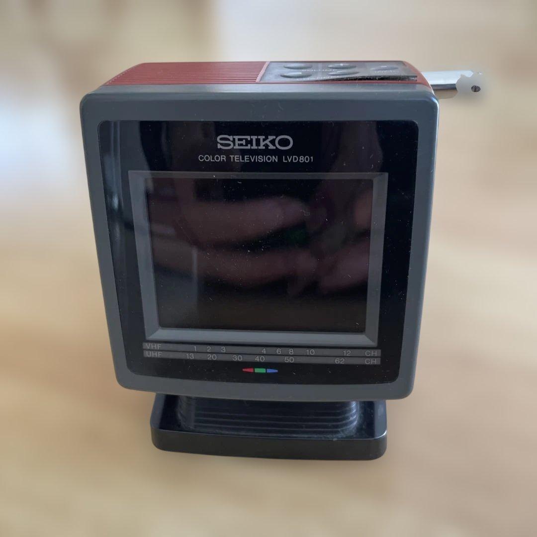 SEIKO ポータブルテレビ LVD801‼️1988年製‼️美品‼️
