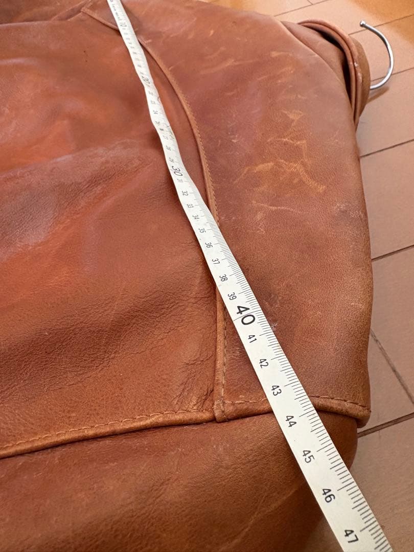 ヌ*ス様 ⭐︎Vanson Leathers ブラウン レザージャケット 36⭐