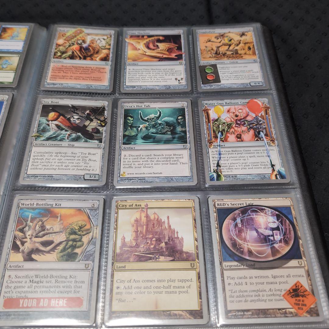 MTG　アンヒンジド　コンプリート　コンプ 141枚　オマケ付き