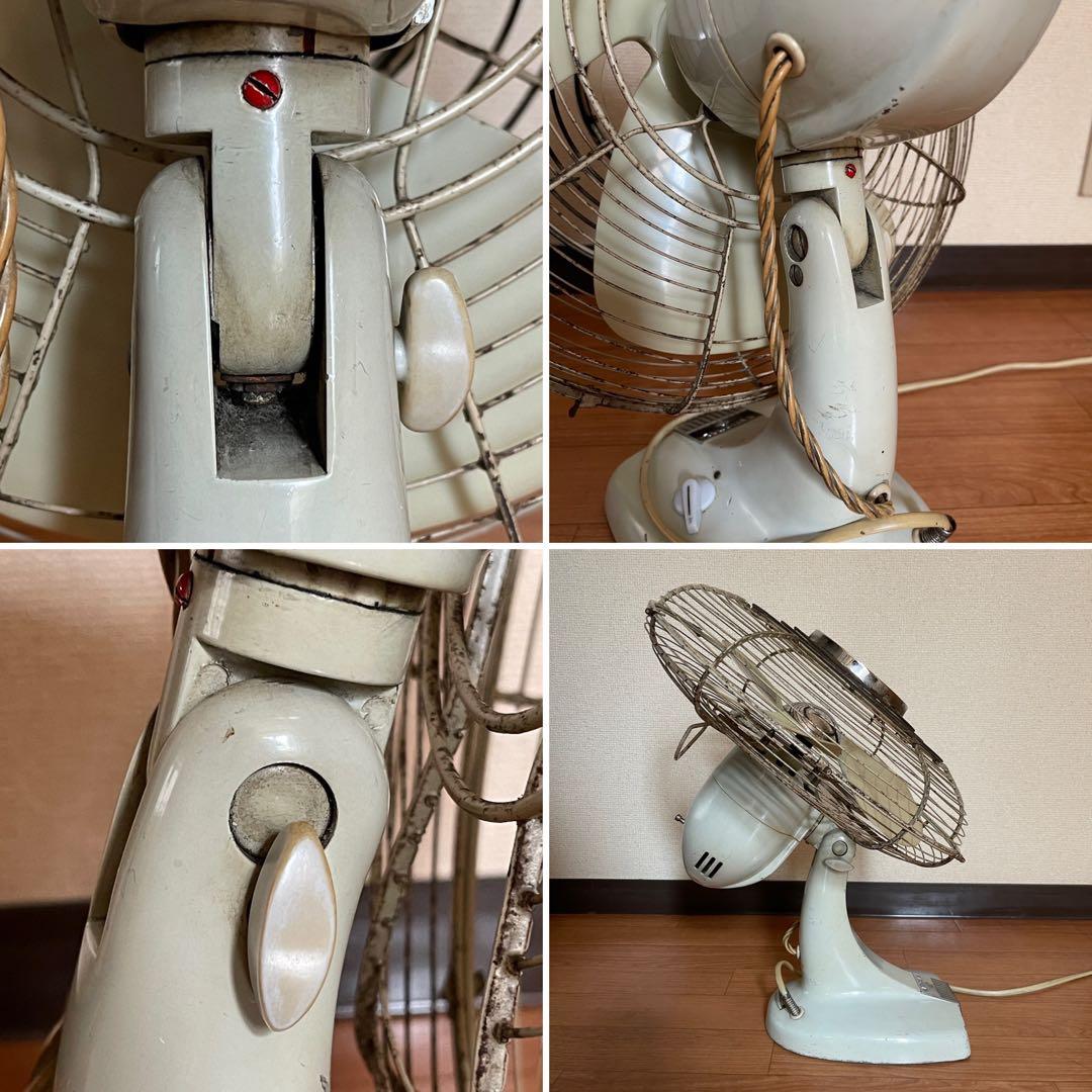 【送料込】扇風機 昭和レトロ 松下電器 ナショナル 動作品 インテリア用