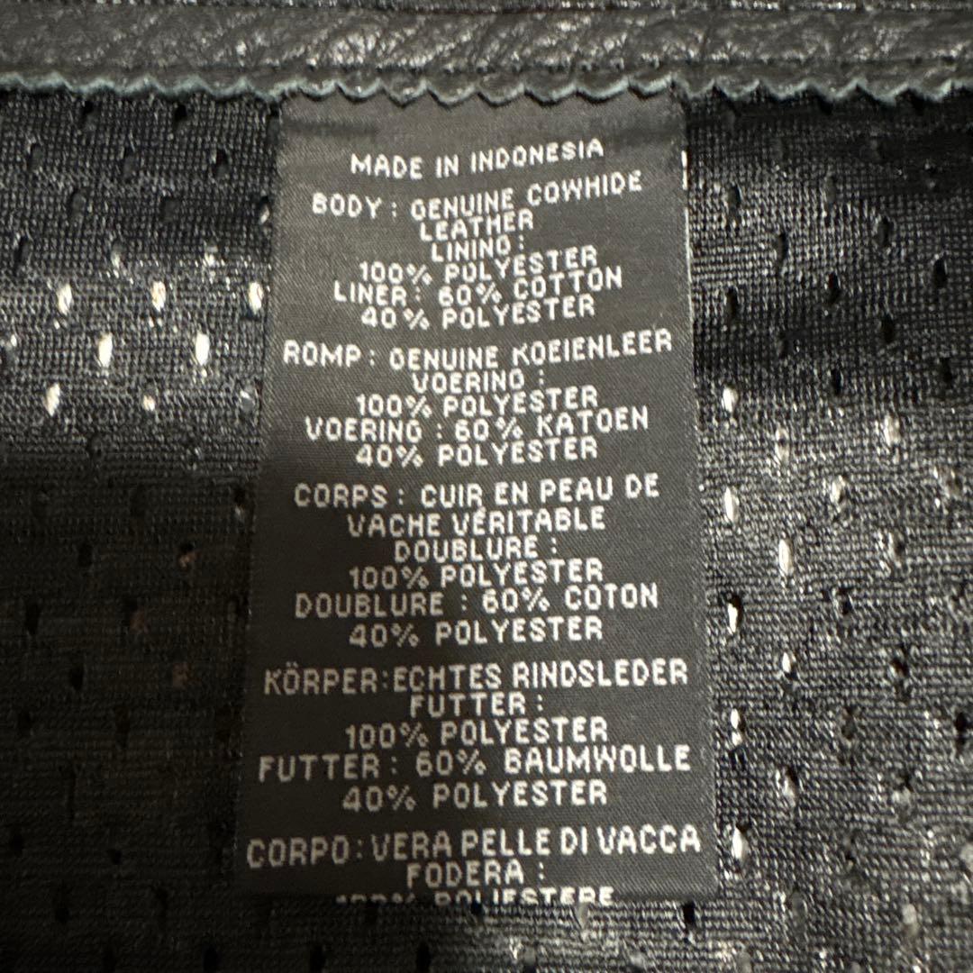 Sサイズ　110周年　レザー　シングルライダースジャケット