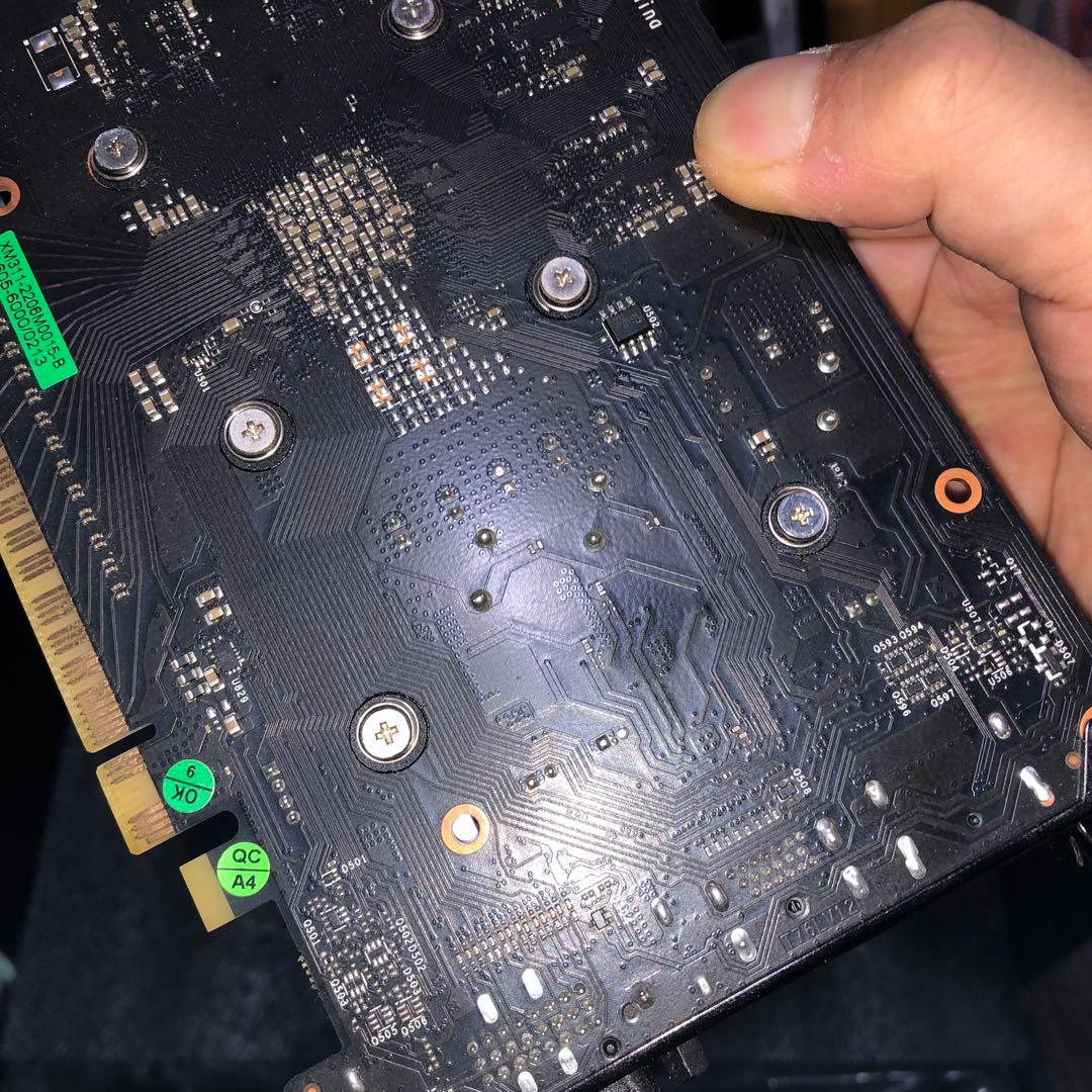 玄人志向 GF-GTX1650D6-E4GB/DF3 GDDR6 動作確認済み