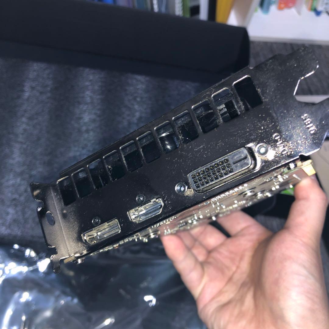 玄人志向 GF-GTX1650D6-E4GB/DF3 GDDR6 動作確認済み