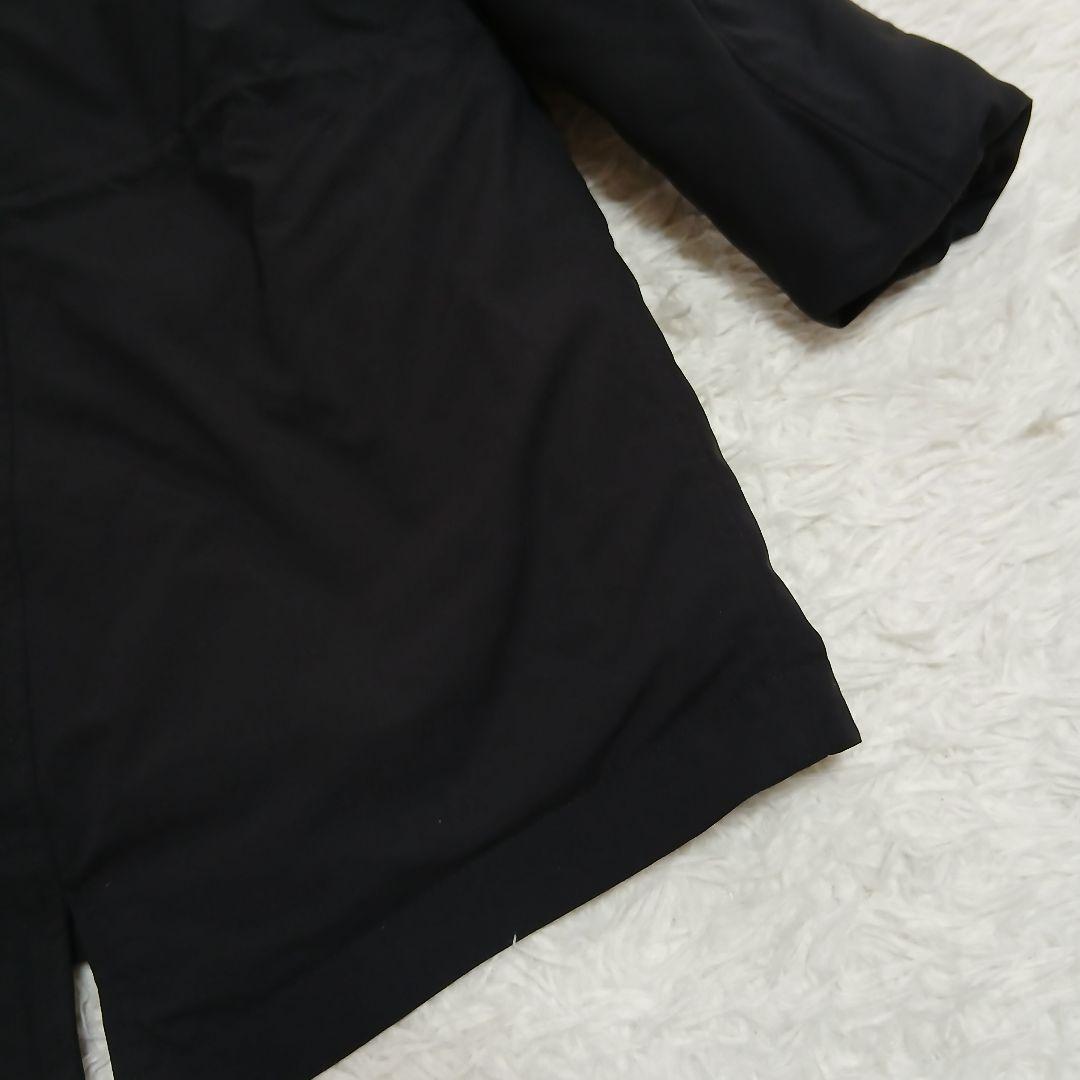 【23区】23AW　ミリタリーダウンコート　ブラック　小さいサイズ34