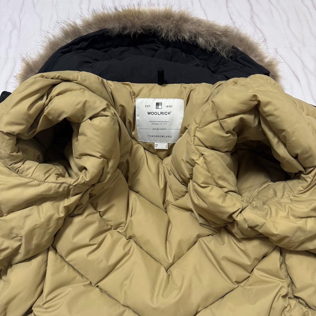 別注✨ウールリッチxトゥモローランド アークティックパーカー 2wayダウン 黒