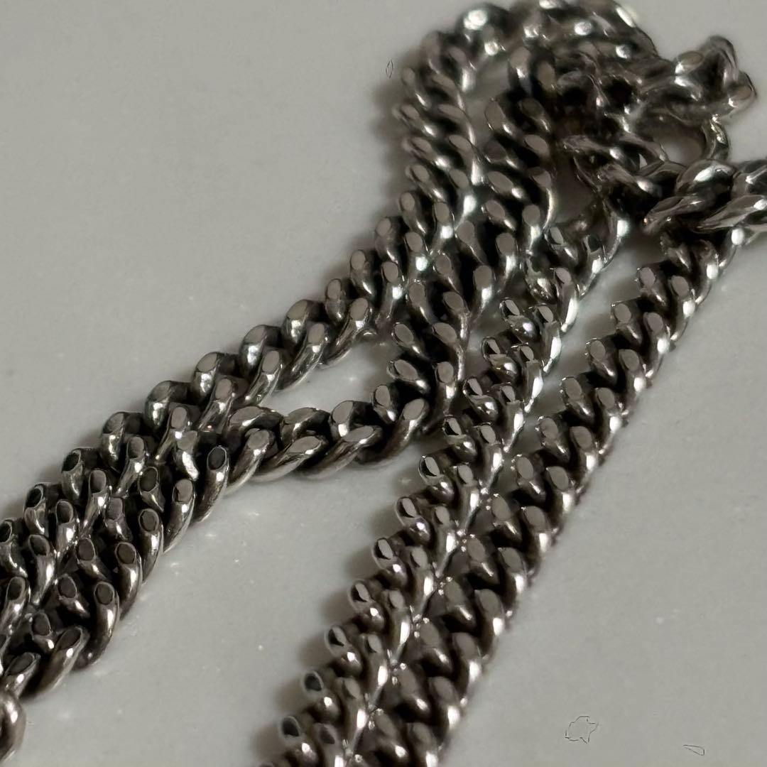 GUCCI 新品同様品　ディアマンテクロスネックレス　極美品　925シルバー