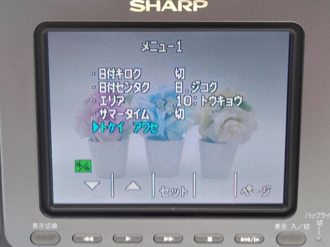 8mmテープのダビングに！ SHARP ビデオカメラ VL-HL50 2