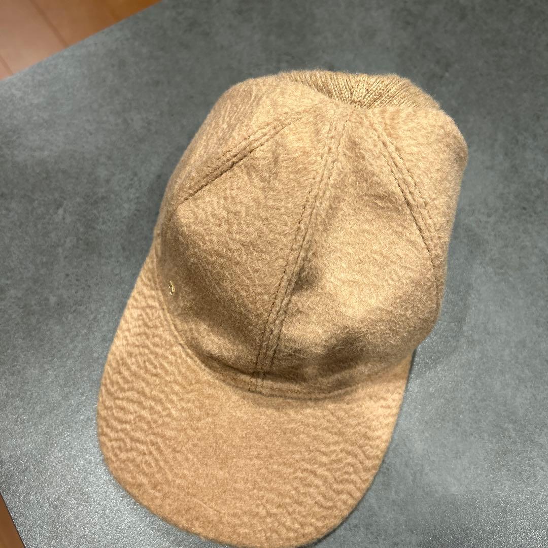 新品タグ付き マックスマーラ カシミヤ ニット 切り替え キャップ