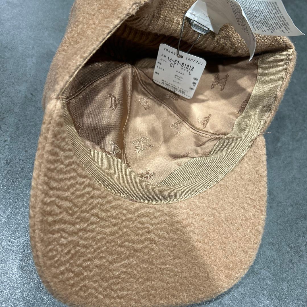 新品タグ付き マックスマーラ カシミヤ ニット 切り替え キャップ