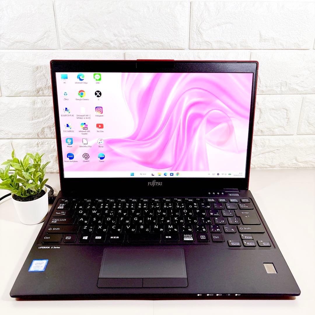 薄型で軽量✨第８世代 i5 快適SSD フルHD ノートパソコン 富士通