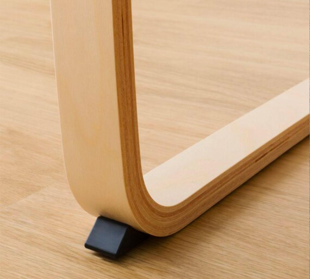 未使用ニトリ北欧風アームチェア（組み立て必要）グレー