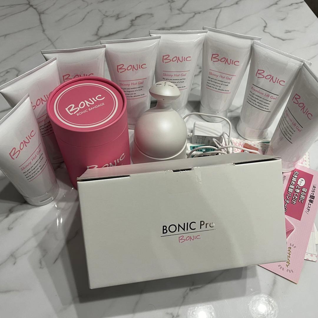 美品　ボニックプロ　専用ジェル8本つき