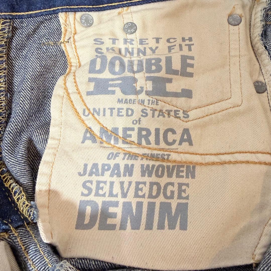 RRL w27 赤耳 濃紺 ストレートデニム　レディース
