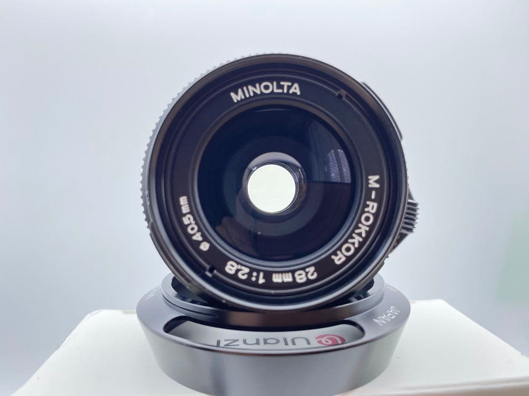 MINOLTA CLE レンジファインダー 28mm f/2.8 稀な美品OH済