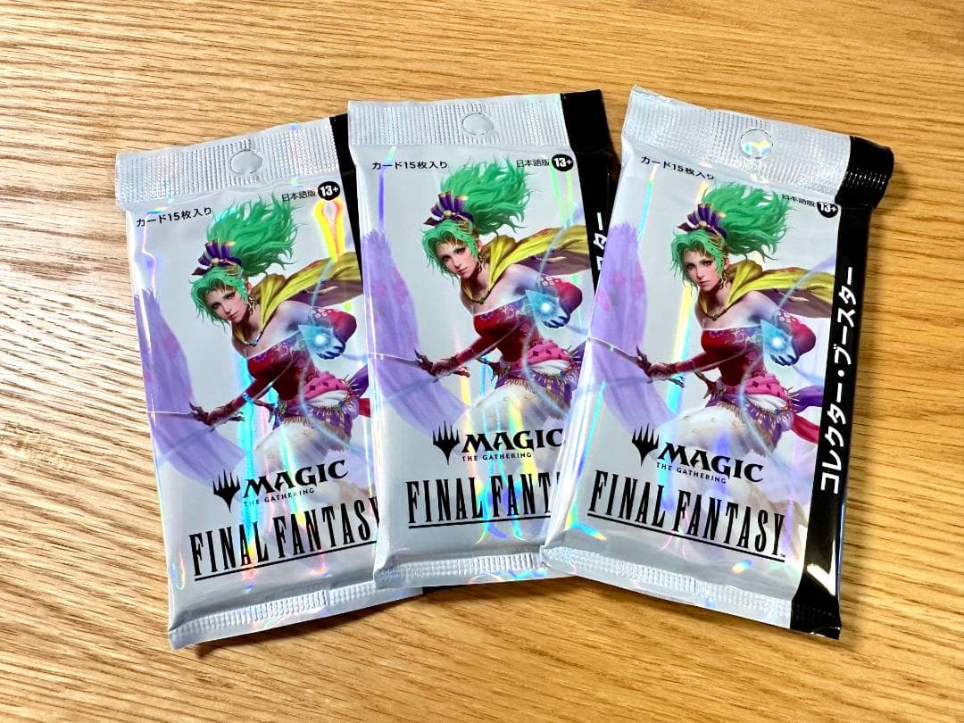 MTG：ファイナルファンタジー　コレクターブースター（日本語）3パック