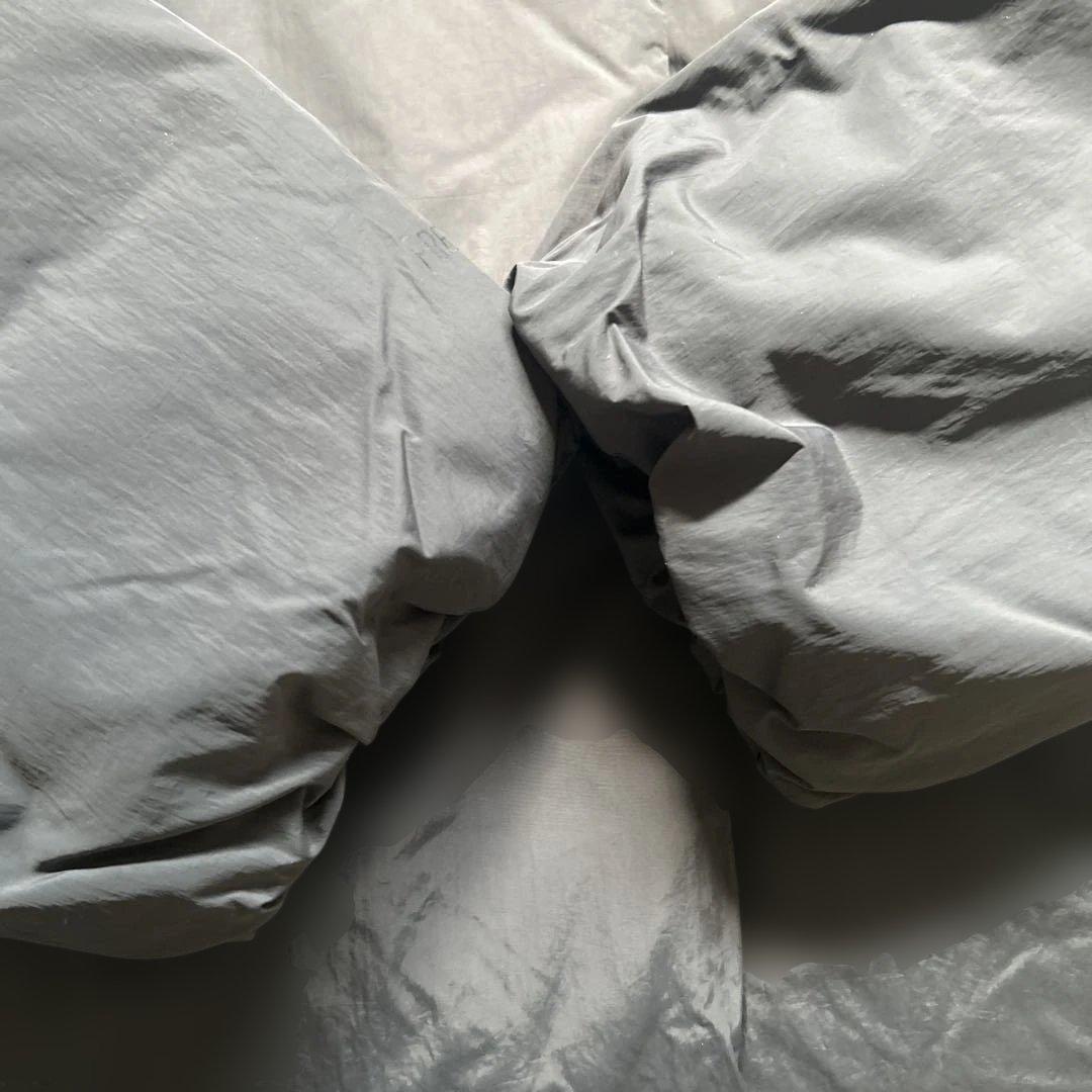 美品　ピュアルセシン　フレンチダックダウンサイドジップジャケット スミクロ