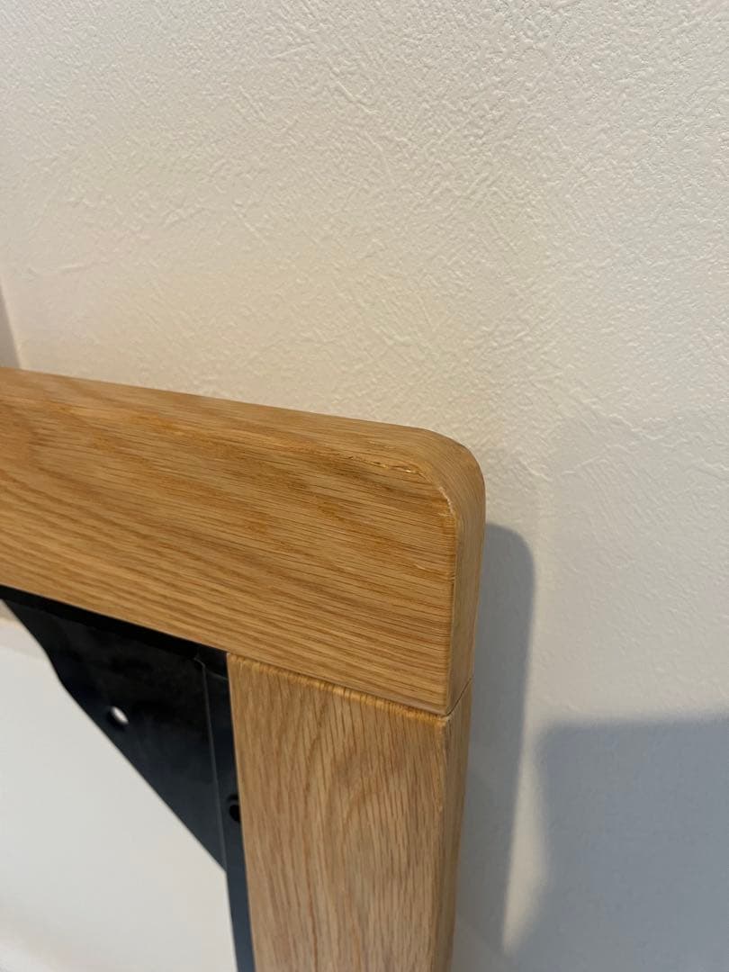 【送料込み】無印良品 木製ベッドフレーム セミダブル