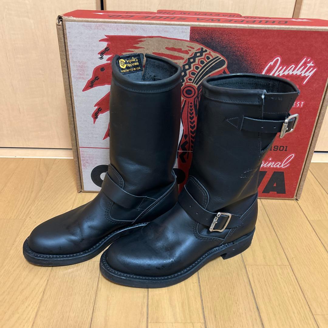★美品★CHIPPEWA エンジニアブーツ