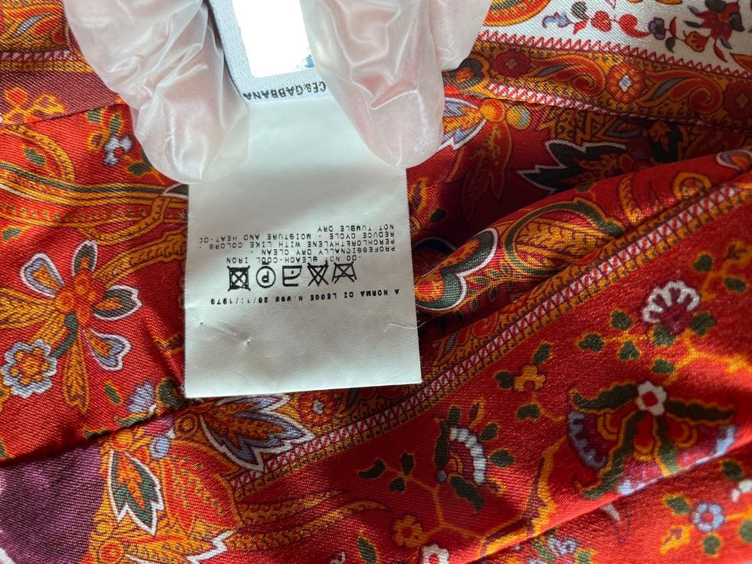 【MK】ドルチェ＆ガッパーナ　グレー　パンツスーツ　サイズ38（M）