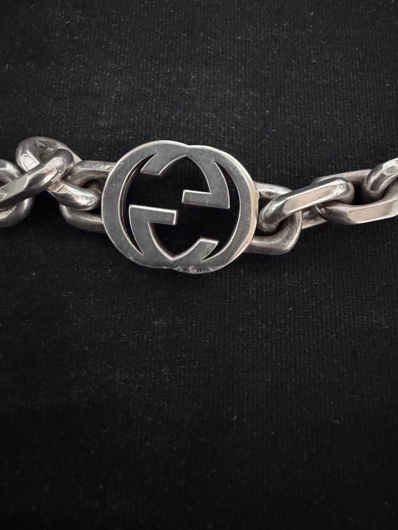 GUCCI インターロッキングブレスレット シルバー グッチ