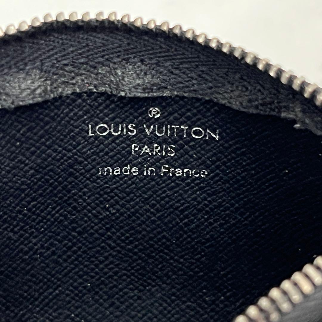 ルイヴィトン ケース カードキーケース ポシェット・クレ 現行品 ブラック