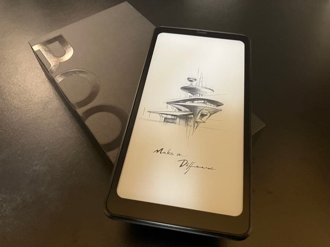 BOOX Palma電子書籍リーダー 本体 ブラック 箱付き