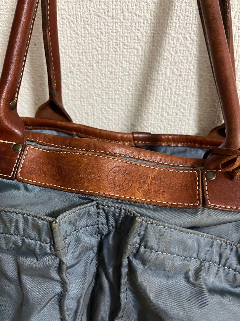 hirofuji　Felisi フェリージ　ヘルメットバッグ　サックス