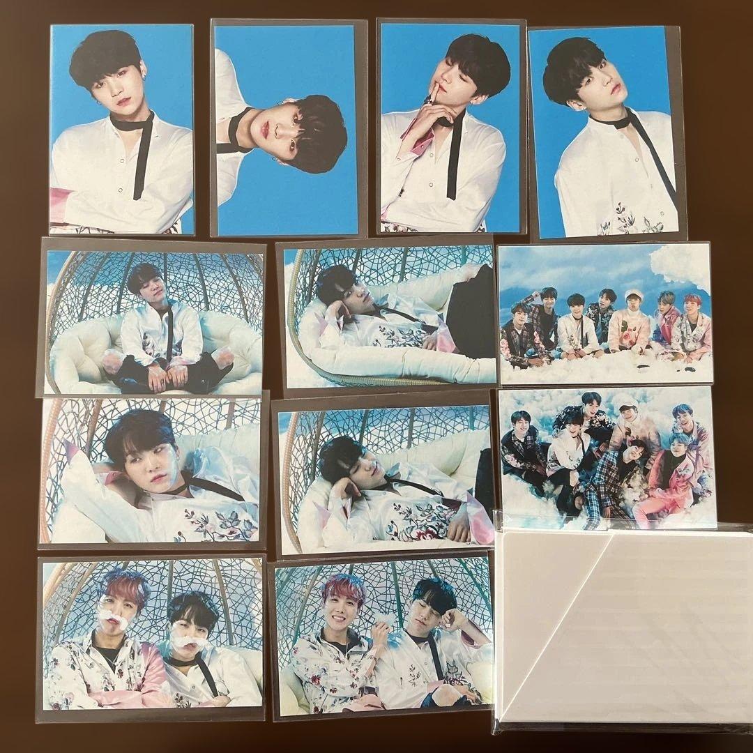 BTS WINGS TOUR 韓国限定　ミニフォト　ユンギ　トレカ　コンプ