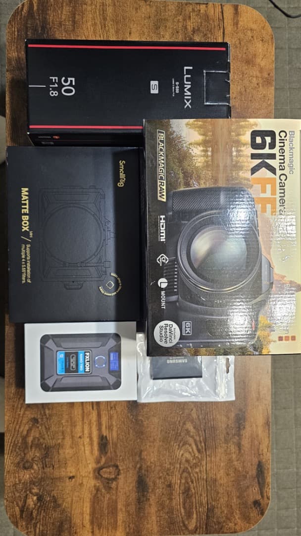 [フルフレーム] Blackmagic cinema camera 6Kセット