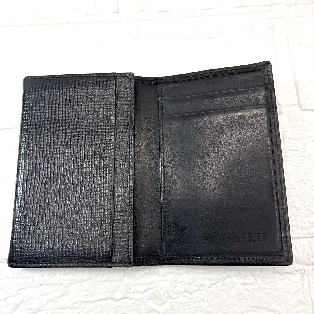 LOEWE ロエベ 名刺入れ カードケース ブラック