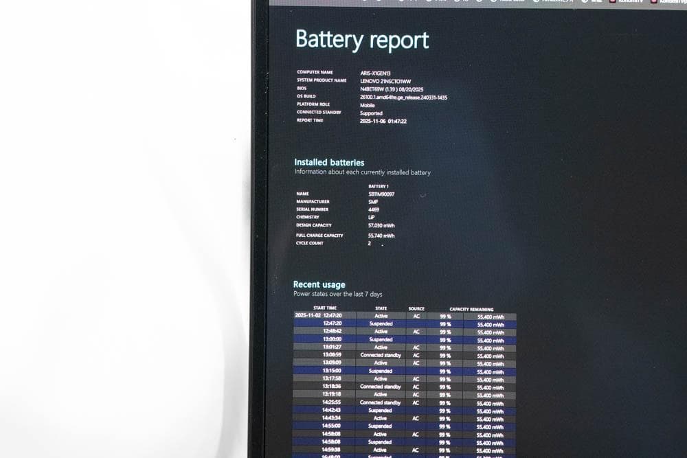 ThinkPad X1 Gen13 Aura Edition US配列