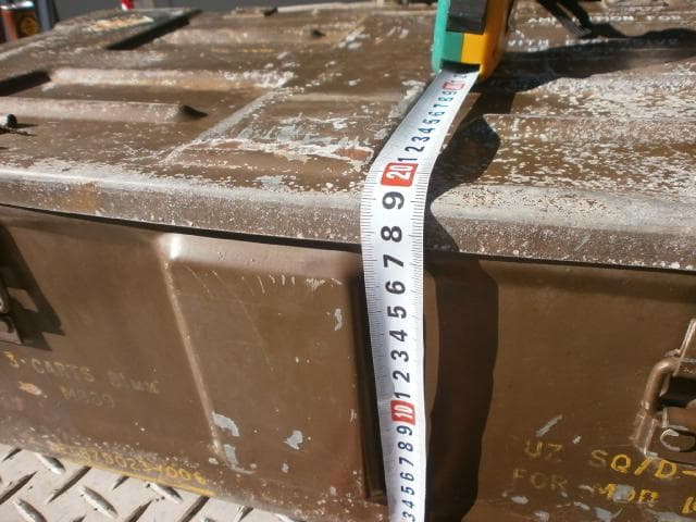 め*5様 米軍　81ｍｍ　迫撃砲用　弾薬箱 　アンモボックス