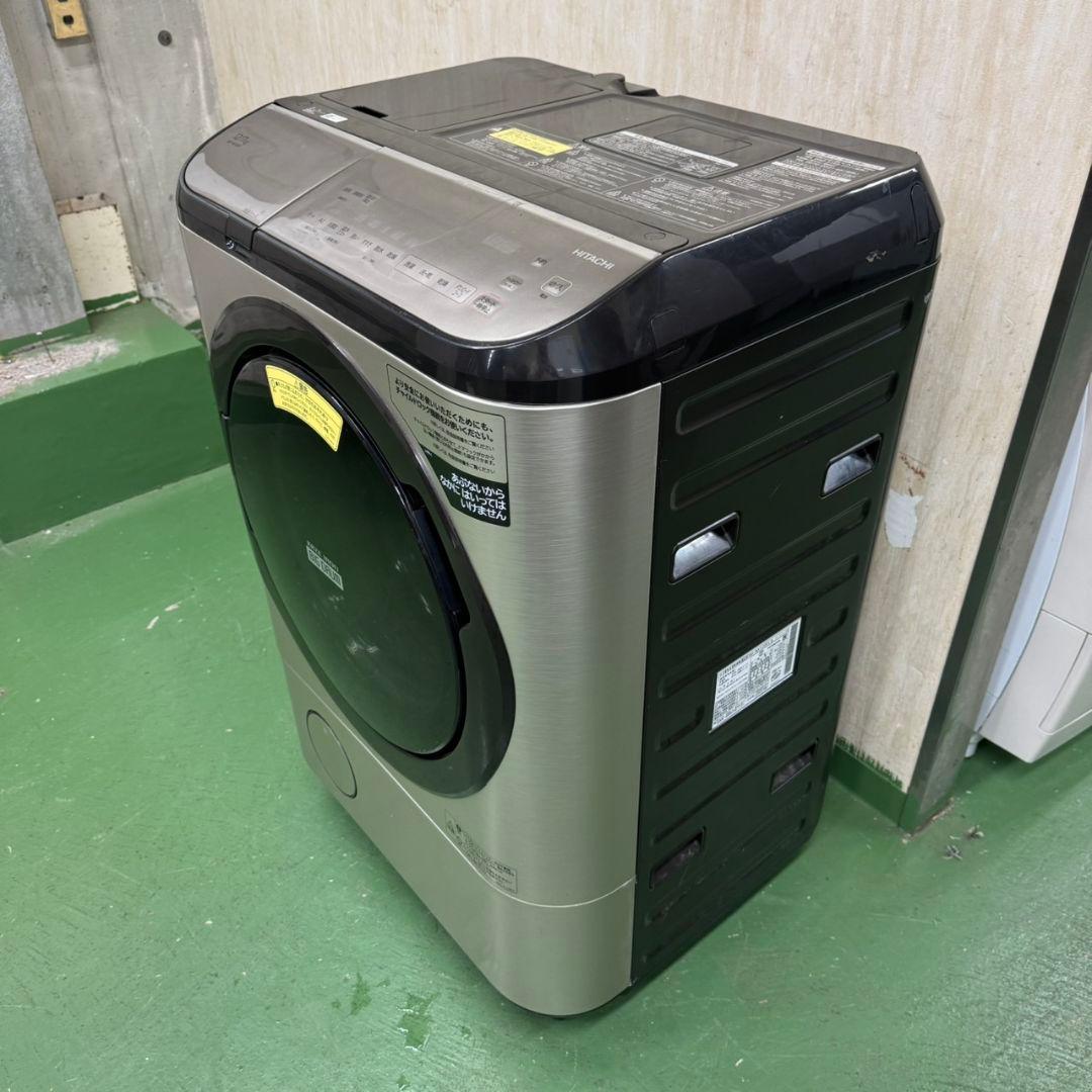 175送料設置無料★日立ドラム式洗濯機　乾燥機能付き　12㌔