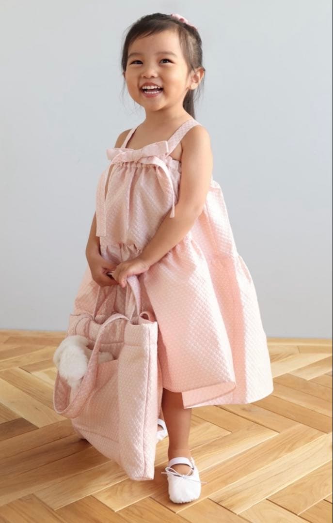 【美品】アミカキッズ　AMICA KIDS クチュールドレス　ピンク