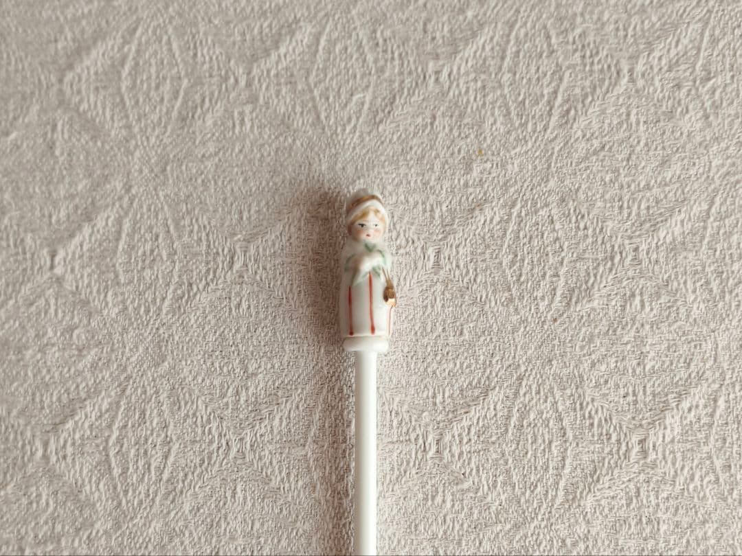 【meryukiさま】vintage spoon ❀ 女の子の マドラースプーン