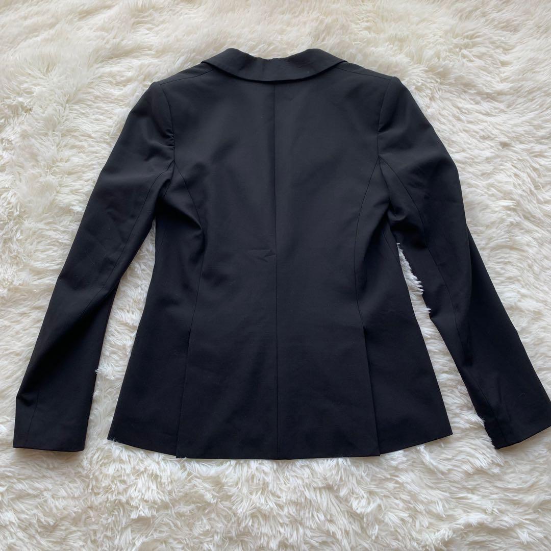 【美品】セオリー Theory セットアップ パンツスーツ 黒 シングル M