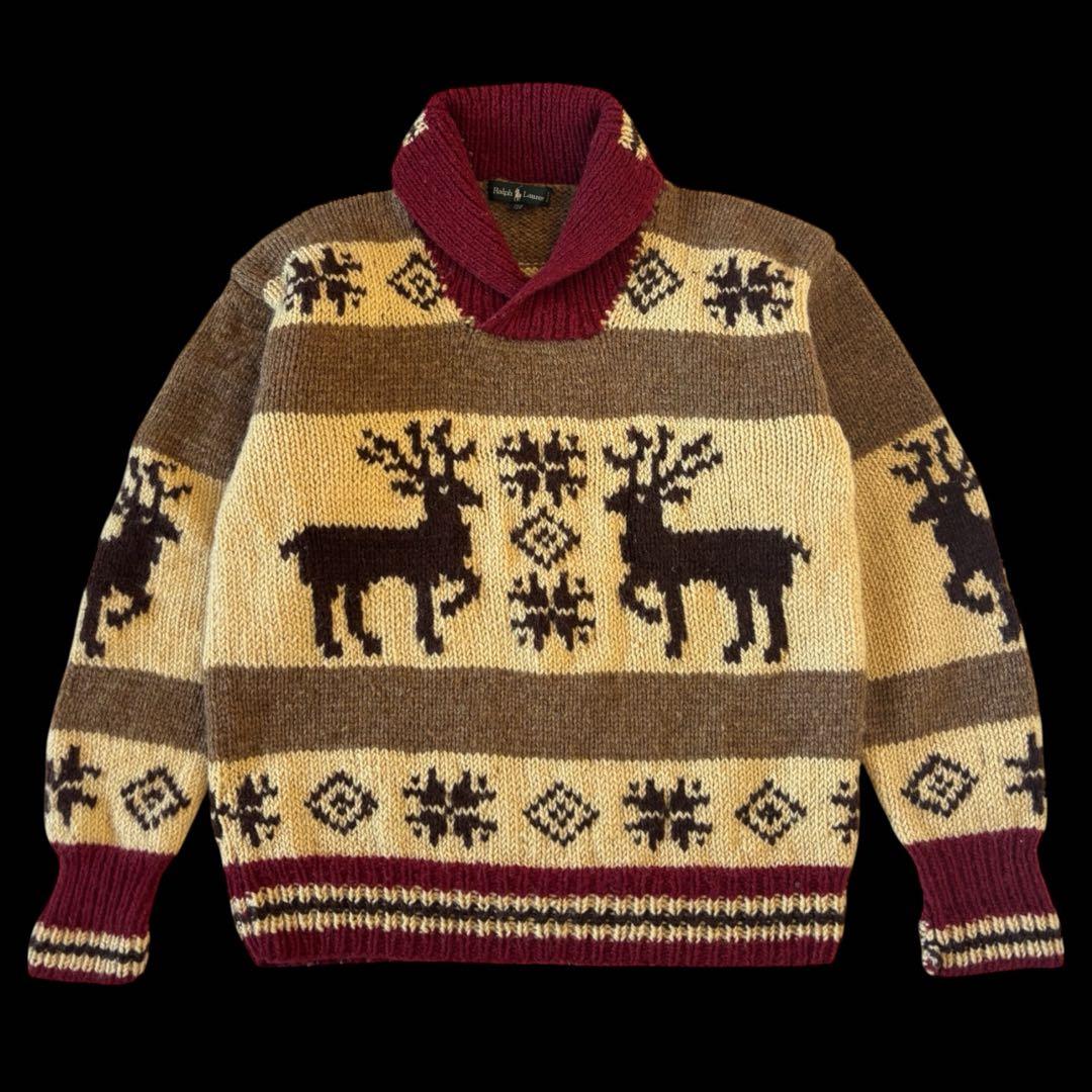 【Ralph Lauren】ノルディック ニット / カウチン / フェアアイル